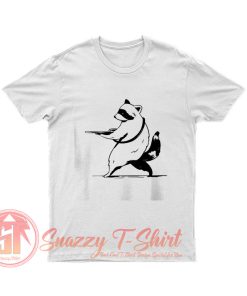 Raccoon Gun Panda T Shirt