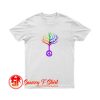 Rainbow Peace Sign Tree T Shirt