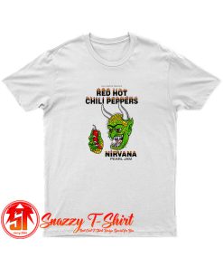 Red Hot Chili Peppers Nirvana Pearl Jam T Shirt