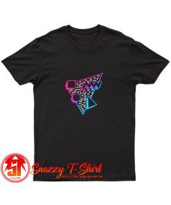Retro 80s Neon Memphis Style T Shirt