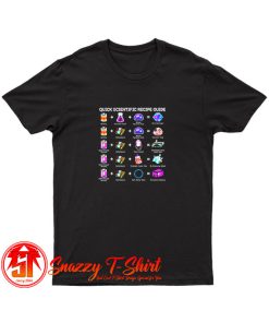 Rick And Morty Scientific Recipe Guide T Shirt