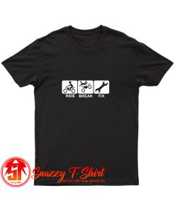 Ride Break Fix Motorbike T Shirt