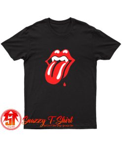 Rolling Stones Vampire Logo T Shirt
