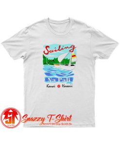 Sailing Na Pali Hawaii T Shirt