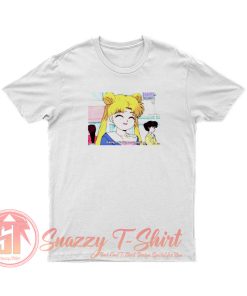 Sailor Moon Eating Makes Me So Happy T Shirt