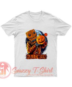 Scary Halloween Illustration T Shirt