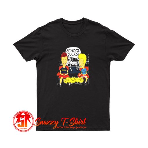 School Sucks Beavis T Shirt