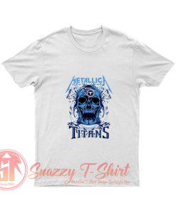 Skull metallica tennessee titans T Shirt