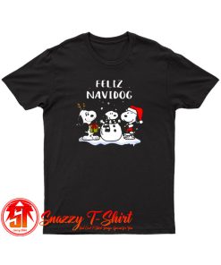 Snoopy Feliz Navidog T Shirt