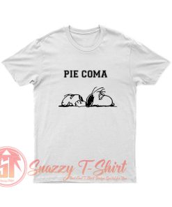 Snoopy Peanuts Pie Coma T Shirt