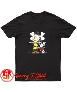 Snoopy Peanuts Under Armour Logo T Shirt