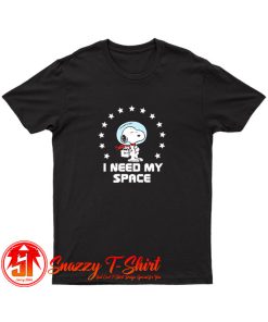 Snoopy Space Stylish T Shirt