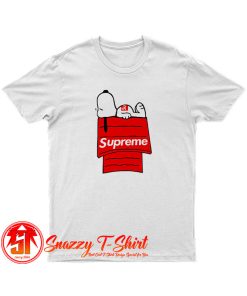 Snoopy X Supreme T Shirt