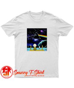 Snoopy and Charlie Brown Pink Floyd T Shirt