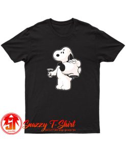 Snoopy x Brian Family Guy Mashup Custom T Shirt