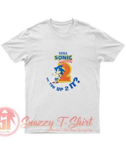 Sonic 2 Sega Genesis Sonic The Hedgehog 90s T Shirt