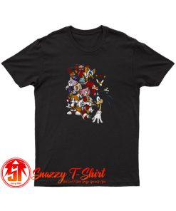 Sonic Cast Friends Ultimate power T Shirt