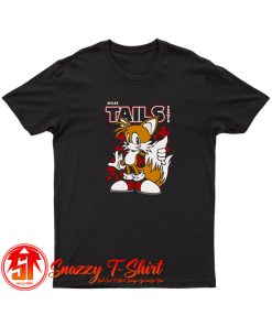 Sonic Miles Tails Prower Charcoal T Shirt