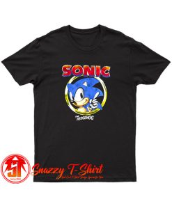 Sonic The Hedgehog Pointing Finger T Shirt