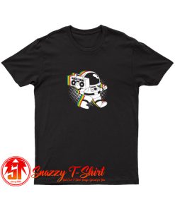 Space Astronaut Boombox T Shirt