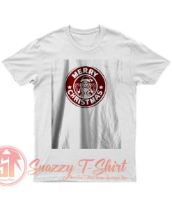Star Bucks Marry Christmas T Shirt