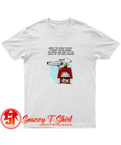 Star Trek Snoopy And Woodstock T Shirt
