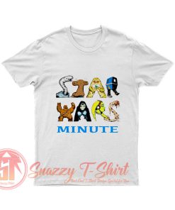 Star Wars Minute Character Logo T Shirt