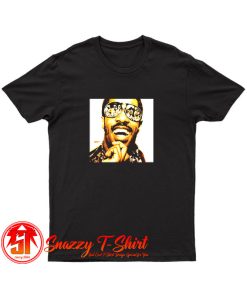 Stevie Wonder Out Of Sight With Spectacles T Shirt