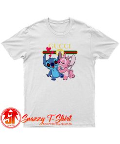 Stitch Angel Kiss Gucci T Shirt