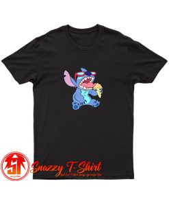 Stitch Eat Ice Cream Funny T Shirt