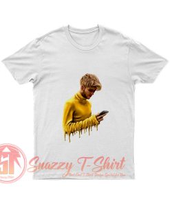 Stylized lil peep drawing T Shirt