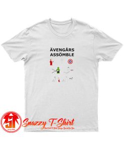 Superheroes Assembling T Shirt
