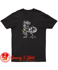 T Rex Dinosaur Robot T Shirt