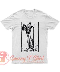 Tarot Karte Card Okkult Occult Esoterik Wahrsagen Fortune Telling Hermit Eremit T Shirt