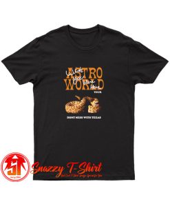 Texas Travis Scott Tour Astroworld T Shirt