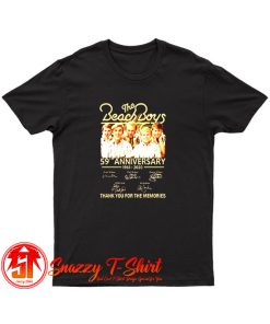 The Beach Boys 59th Anniversary T Shirt