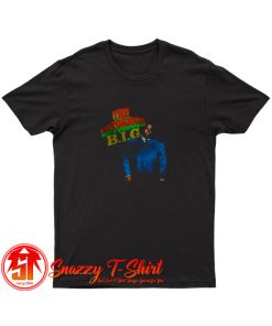 The Notorious BIG. Blue Suit T Shirt