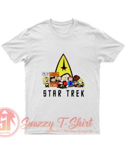 The Peanuts Star Trek Snoopy And Friends T Shirt