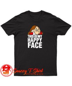 This Is My Happy Face Disney Grumpy T Shirt