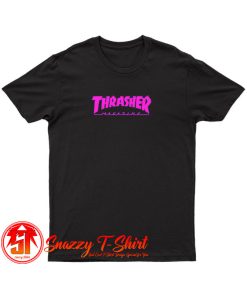 Thrasher Pink Flame T Shirt