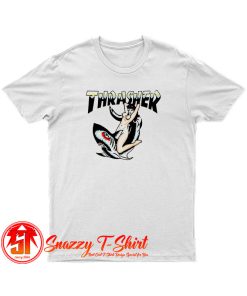 Thrasher Shark Tattoo T Shirt