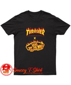 Thrasher x Vans Flame Collaboration T Shirt