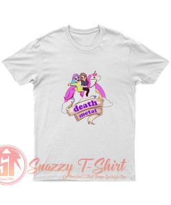 Toki And Dr. Rockzo Riding Unicorn Death Metal T Shirt