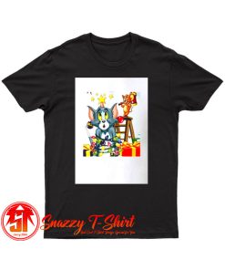 Tom Jerry Cartoon Vintage Christmas T Shirt