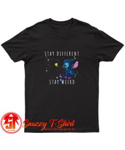 Toothless And Stitch Stay Different Stay Weird T Shirt