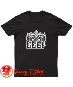 Tovaritch Noir CCCP Logo T Shirt