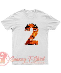 Tupac Shakur Sketch Aesthetic T Shirt