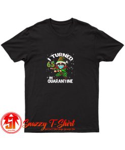 Turned 65 In Quarantine Flossing Elf 65th T Shirt