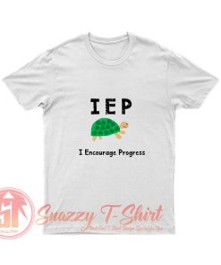 Turtle Teacher Shirt IEP I Expect Progress T Shirt