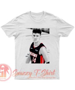 Tyler Herro Snarl Lip Raise Miami Heat NBA Finals T Shirt